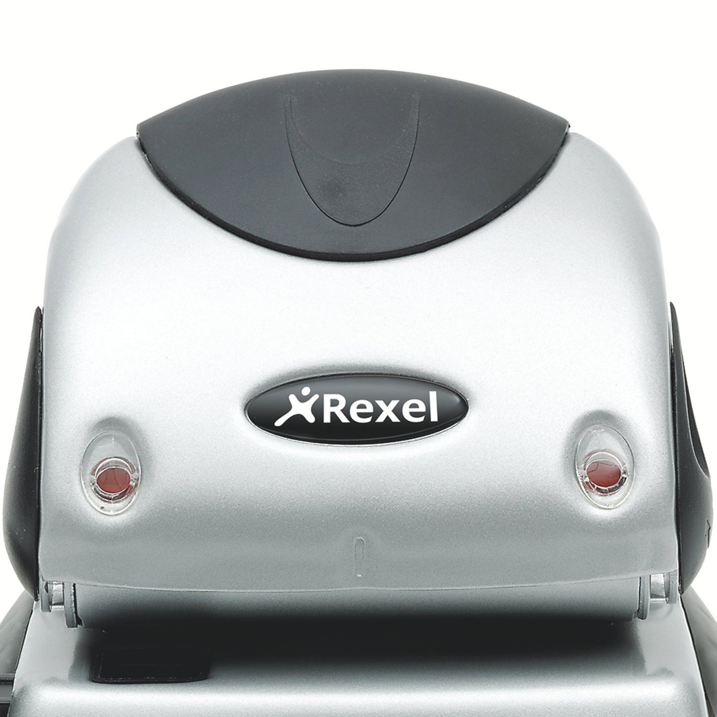 Rexel P225 2 Hole Punch Metal 25 Sheet Silver/Black 2100743 - ONE CLICK SUPPLIES