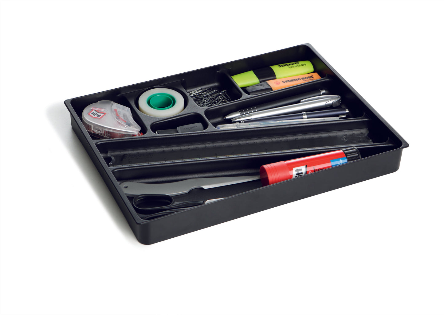 Durable Idealbox Desk Drawer Organiser Tray Black - 1712004058 - ONE CLICK SUPPLIES