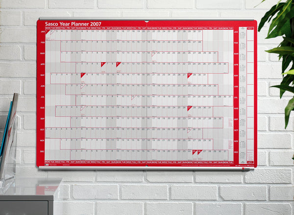 Nobo Aluminium Chart Track Rails For 915mm Planner (Pack 2) 20360 - ONE CLICK SUPPLIES