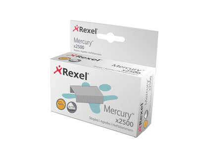 Rexel Mercury Heavy Duty Staples (Pack 2500) 2100928 - ONE CLICK SUPPLIES