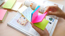 Stickn Magic Sticky Notes 76x76mm 100 Sheets Neon Colours (Pack 12) 21571 - ONE CLICK SUPPLIES