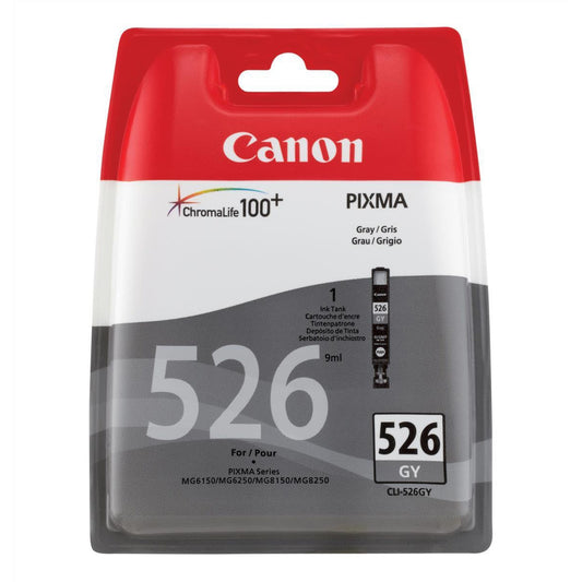 Canon CLI-526GY Grey Ink Cartridge 4544B001 - ONE CLICK SUPPLIES