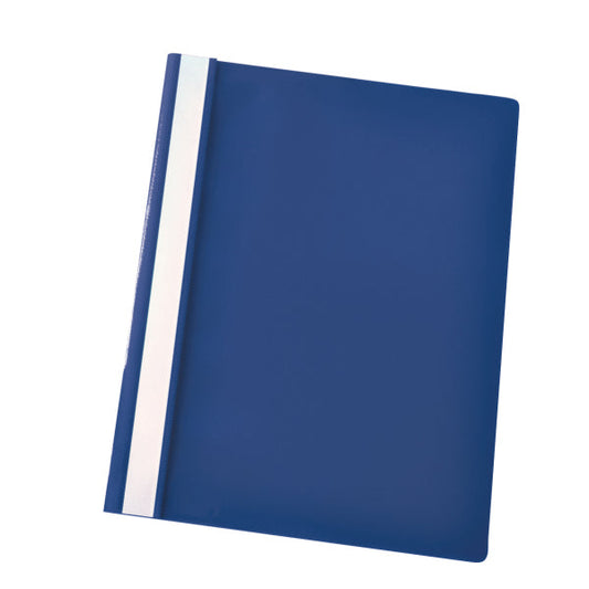 Esselte Report File Polypropylene A4 Dark Blue (Pack 25) 28315 - ONE CLICK SUPPLIES