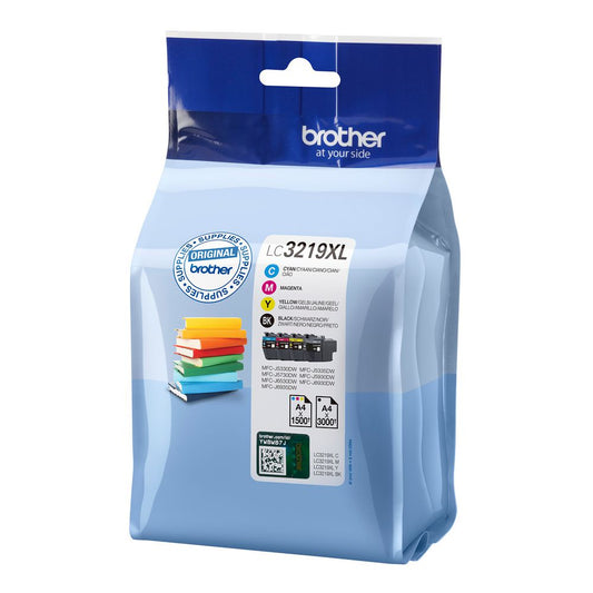 Brother LC3219XL Inkjet Cartridge Value Multipack CMYK LC3219XLVAL - ONE CLICK SUPPLIES