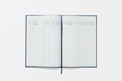 Guildhall Account Book Casebound 298x203mm 3 Cash Columns 80 Pages Blue - 31/3Z - ONE CLICK SUPPLIES