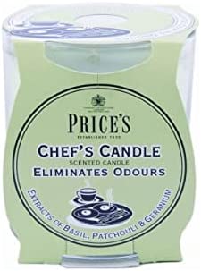 Prices Chefs Large 45hr Candle in Jar Eliminates Cooking Cooks Kitchen Odour - ONE CLICK SUPPLIES