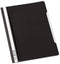 Durable Clear View Report Folder Extra Wide A4 Black (Pack 50) 257001