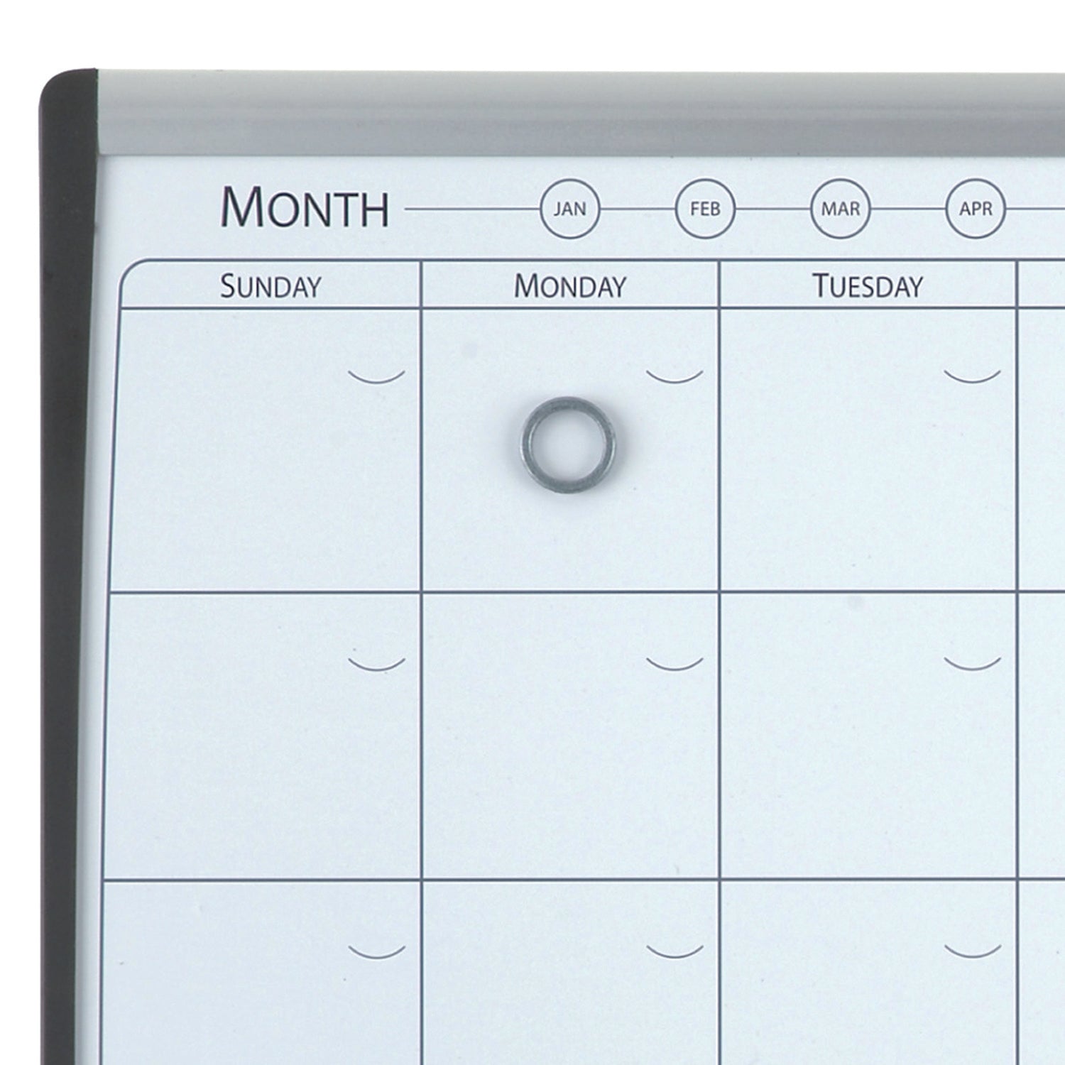 Nobo Combination Board Cork/Magnetic Whiteboard Planner Arched Frame 585x430mm 1903813 - ONE CLICK SUPPLIES