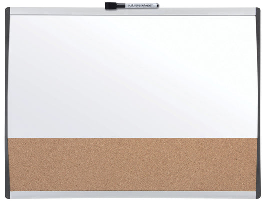 Nobo Combination Board Cork/Magnetic Whiteboard Arched Frame 585x430mm 1903810 - ONE CLICK SUPPLIES