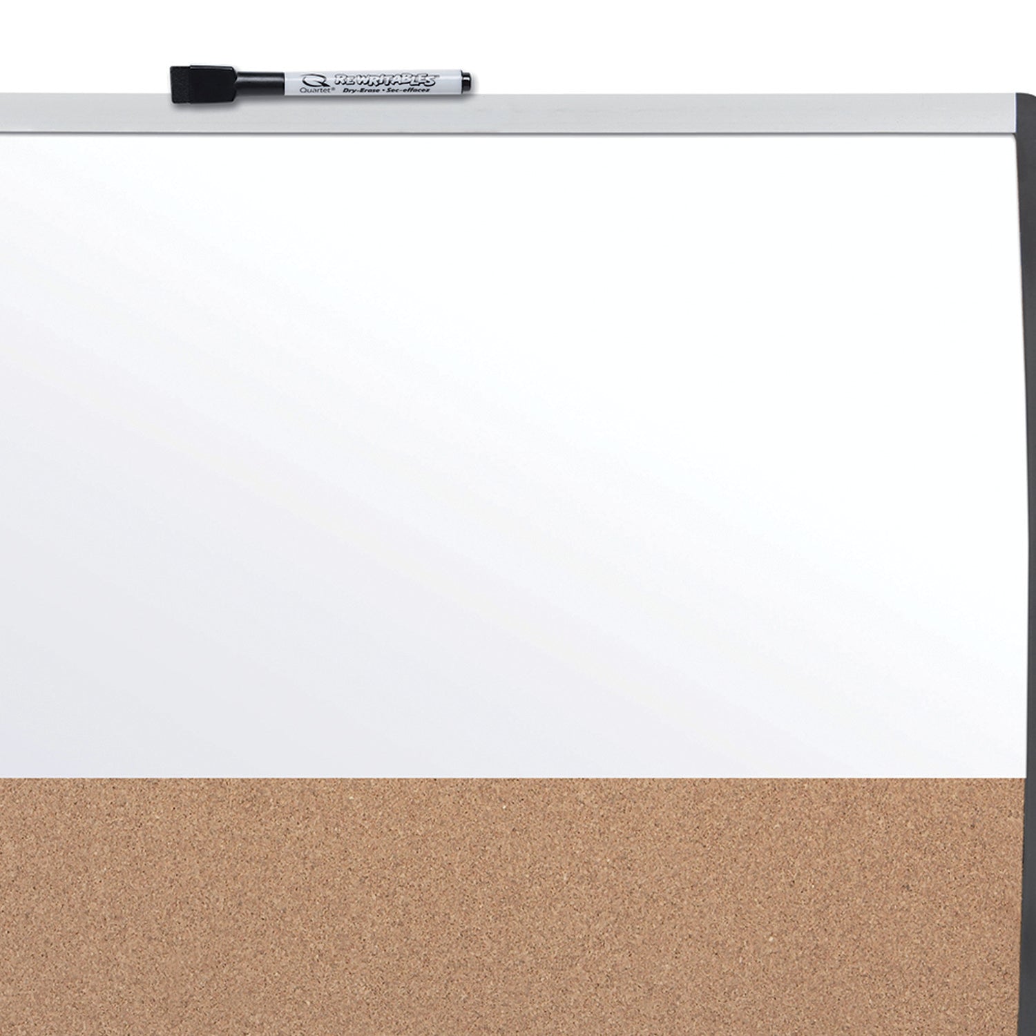 Nobo Combination Board Cork/Magnetic Whiteboard Arched Frame 585x430mm 1903810 - ONE CLICK SUPPLIES