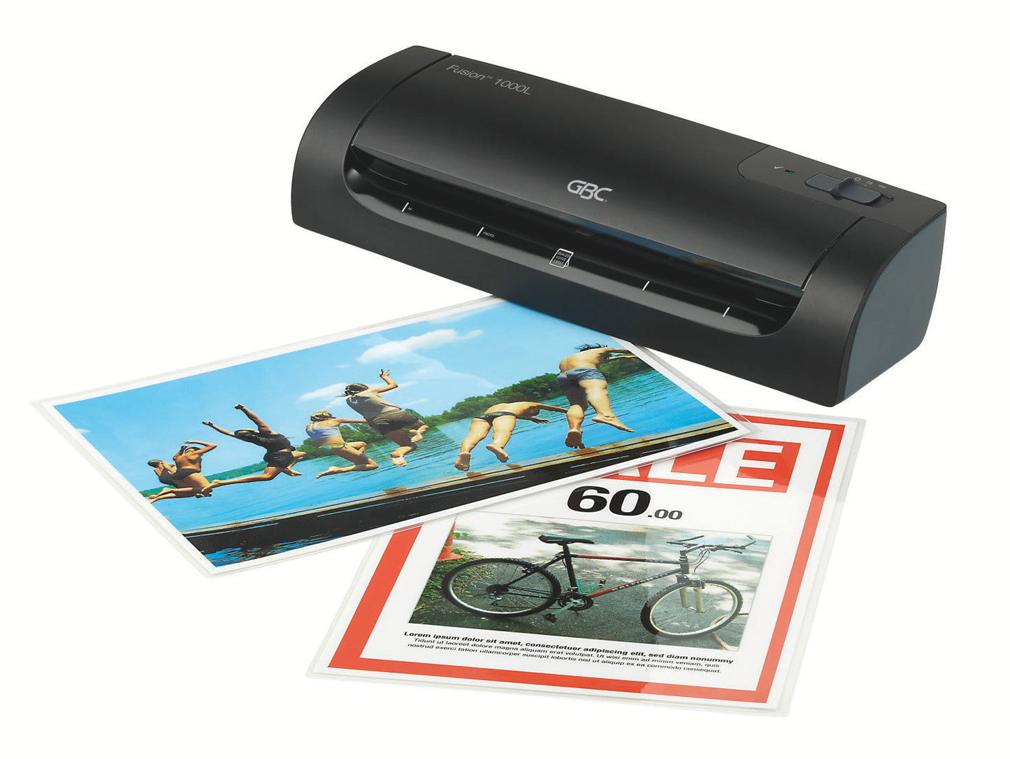 GBC Fusion 1000L A4 Laminator Black 4400744 - ONE CLICK SUPPLIES