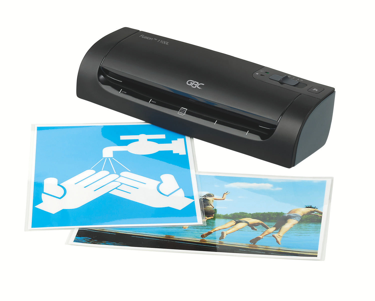 GBC Fusion 1100L A4 Laminator Black 4400746 - ONE CLICK SUPPLIES