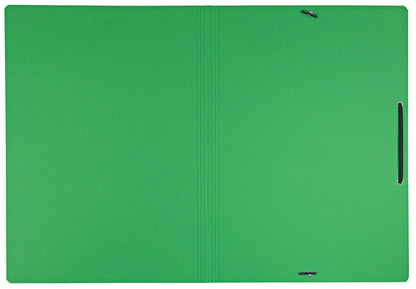 Leitz Recycle Card Folder With Elastic Band Closure A4 Green 39080055 - ONE CLICK SUPPLIES