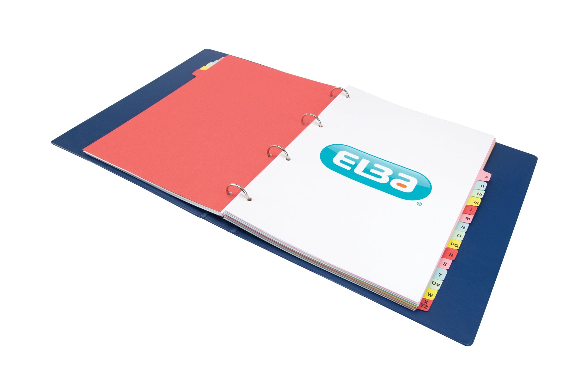 Elba Indices A4 A-Z 20 Part Coloured Card 400021450 - ONE CLICK SUPPLIES