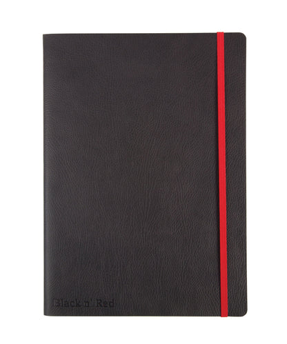 Oxford Black n Red Business Journal B5 Soft Cover Ruled & Numbered 144 Pages 400051203 - ONE CLICK SUPPLIES