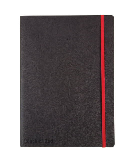 Oxford Black n Red Business Journal B5 Soft Cover Ruled & Numbered 144 Pages 400051203 - ONE CLICK SUPPLIES