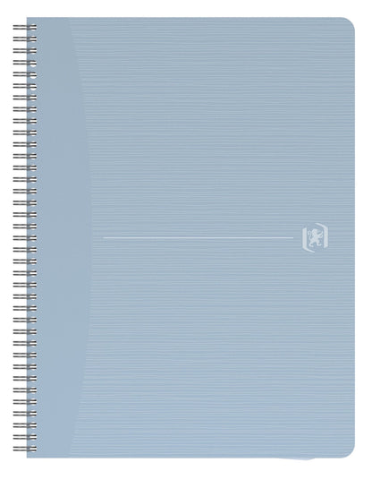 Oxford Office Wirebound Notebook My Rec Up A4 Ruled 180 Pages Blue 400166095 - ONE CLICK SUPPLIES