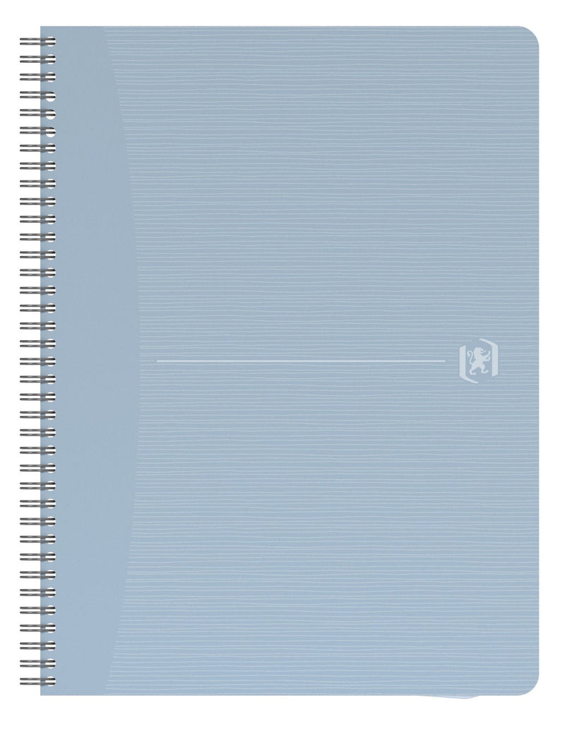 Oxford Office Wirebound Notebook My Rec Up A4 Ruled 180 Pages Blue 400166095 - ONE CLICK SUPPLIES