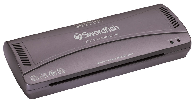 Swordfish 230LR Compact A4 Laminator Silver - 40188 - ONE CLICK SUPPLIES