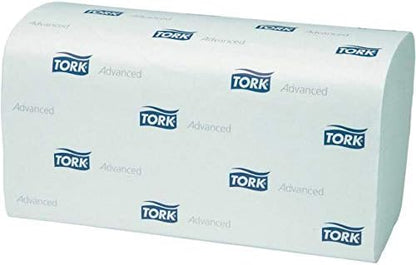 Tork 290163 Singlefold Hand Towel H3 White 250 Sheets Pack of 15