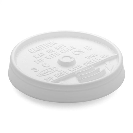 DART 10oz Sip Through Plastic 100 Lids - ONE CLICK SUPPLIES