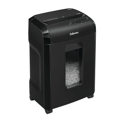 Fellowes Powershred 10M Micro Cut Shredder 19 Litre 10 Sheet Black 4630701 - ONE CLICK SUPPLIES