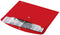 Leitz Recycle Polypropylene Document Wallet With Push Button Closure Red 46780025 - ONE CLICK SUPPLIES