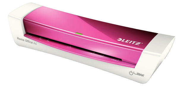 Leitz iLAM Home Office Laminator A4 Pink and White 73681023 - ONE CLICK SUPPLIES