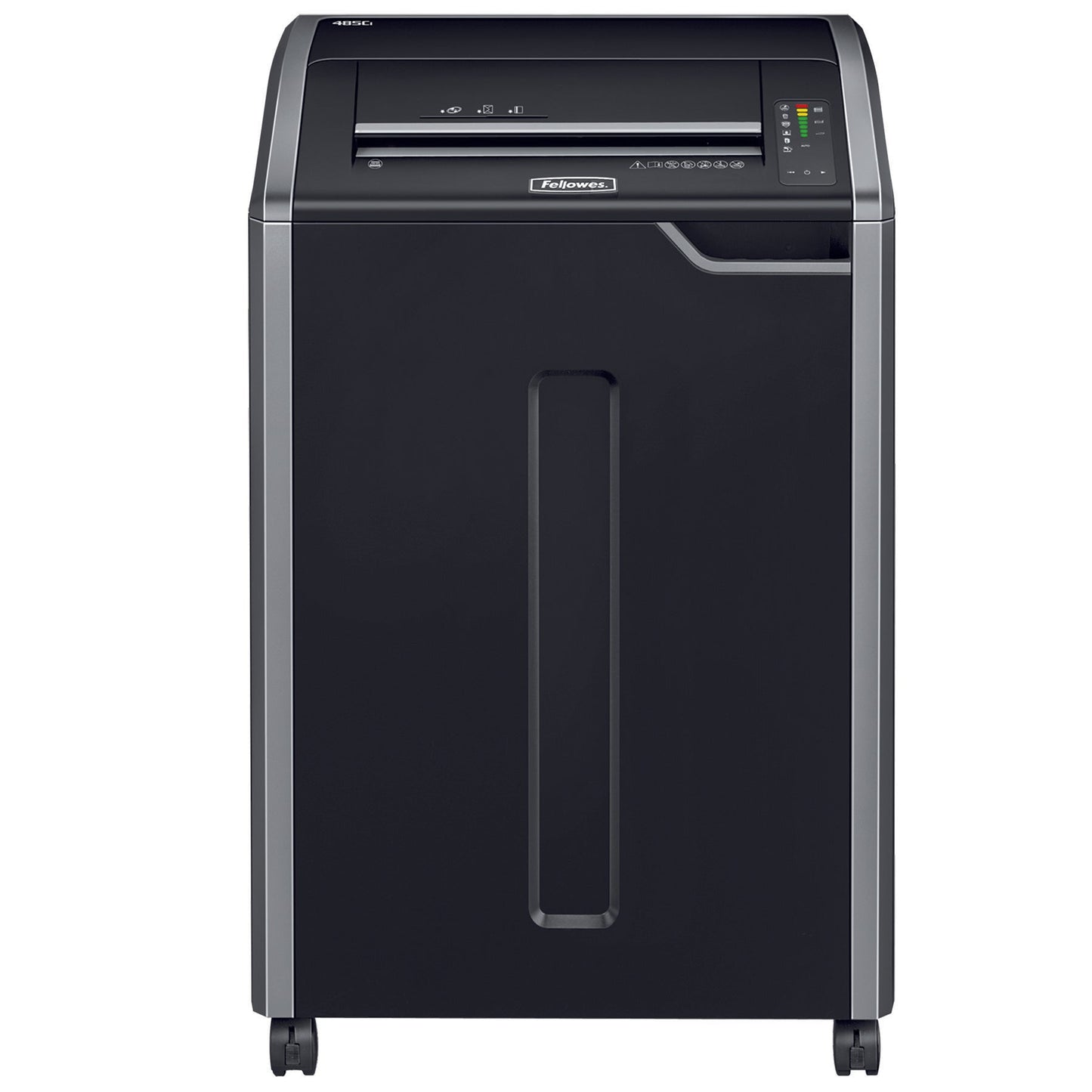 Fellowes Powershred 485Ci Cross Cut Shredder 142 Litre 32 Sheet Black/Grey 4699001 - ONE CLICK SUPPLIES