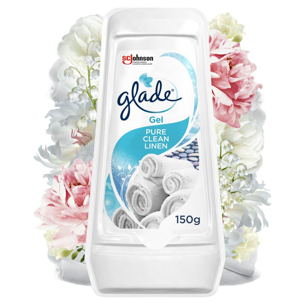 Glade Air Freshener Gel Pure Clean Linen 150g