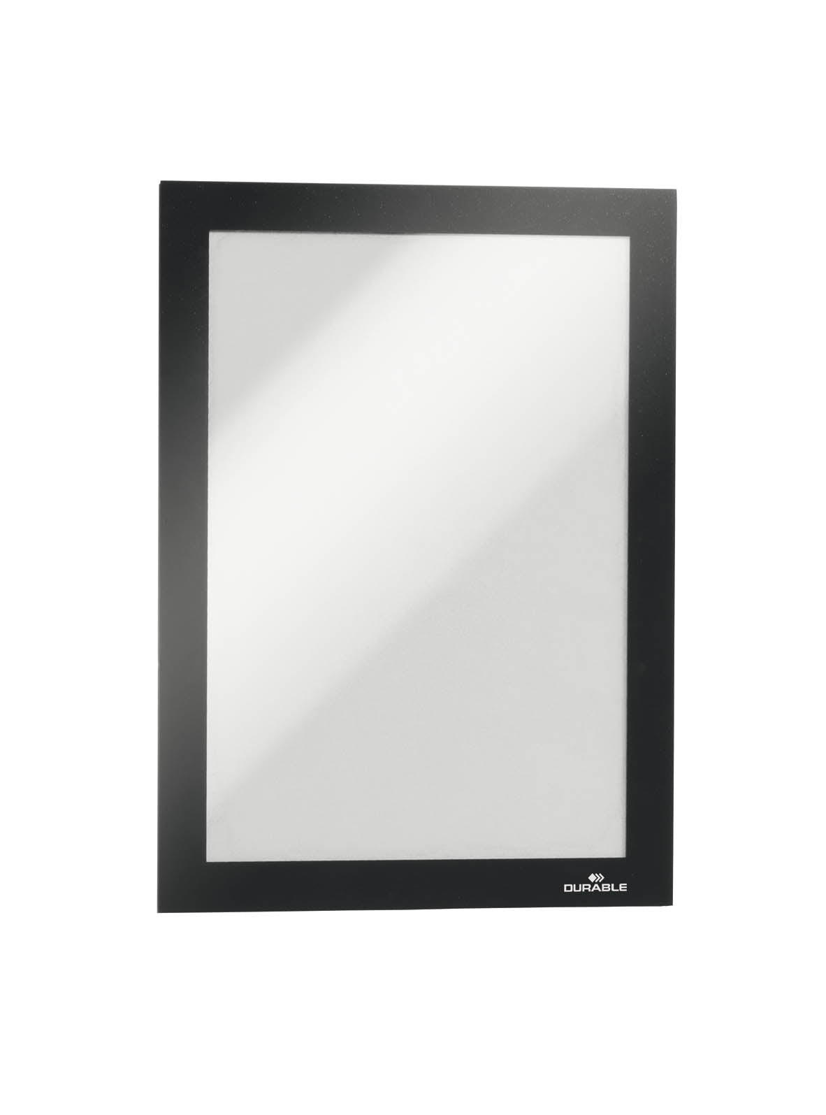 Durable Duraframe Magnetic Display Frame Self Adhesive A5 Black (Pack 2) 487101 - ONE CLICK SUPPLIES