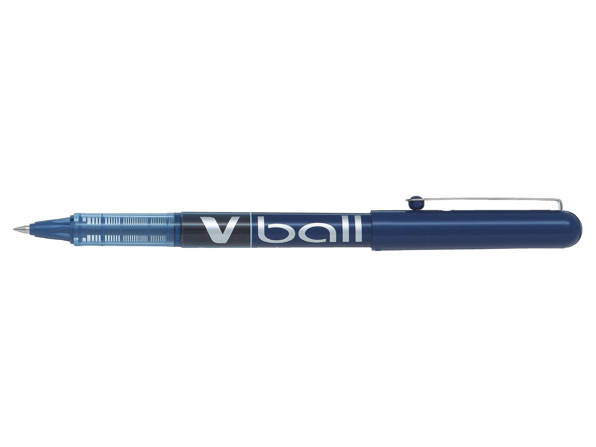 Pilot VBall Liquid Ink Rollerball Pen 0.5mm Tip 0.3mm Line Blue (Pack 12) - 4902505085420SA - ONE CLICK SUPPLIES