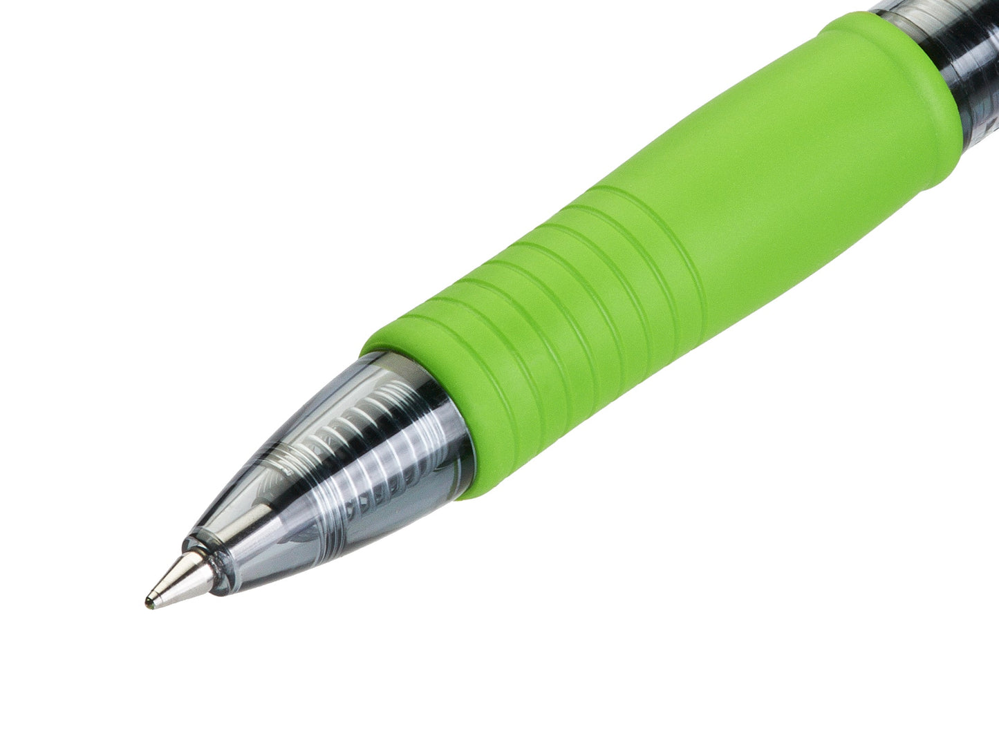 Pilot G-207 Retractable Gel Rollerball Pen 0.7mm Tip 0.39mm Line Green (Pack 12) - 41101204 - ONE CLICK SUPPLIES