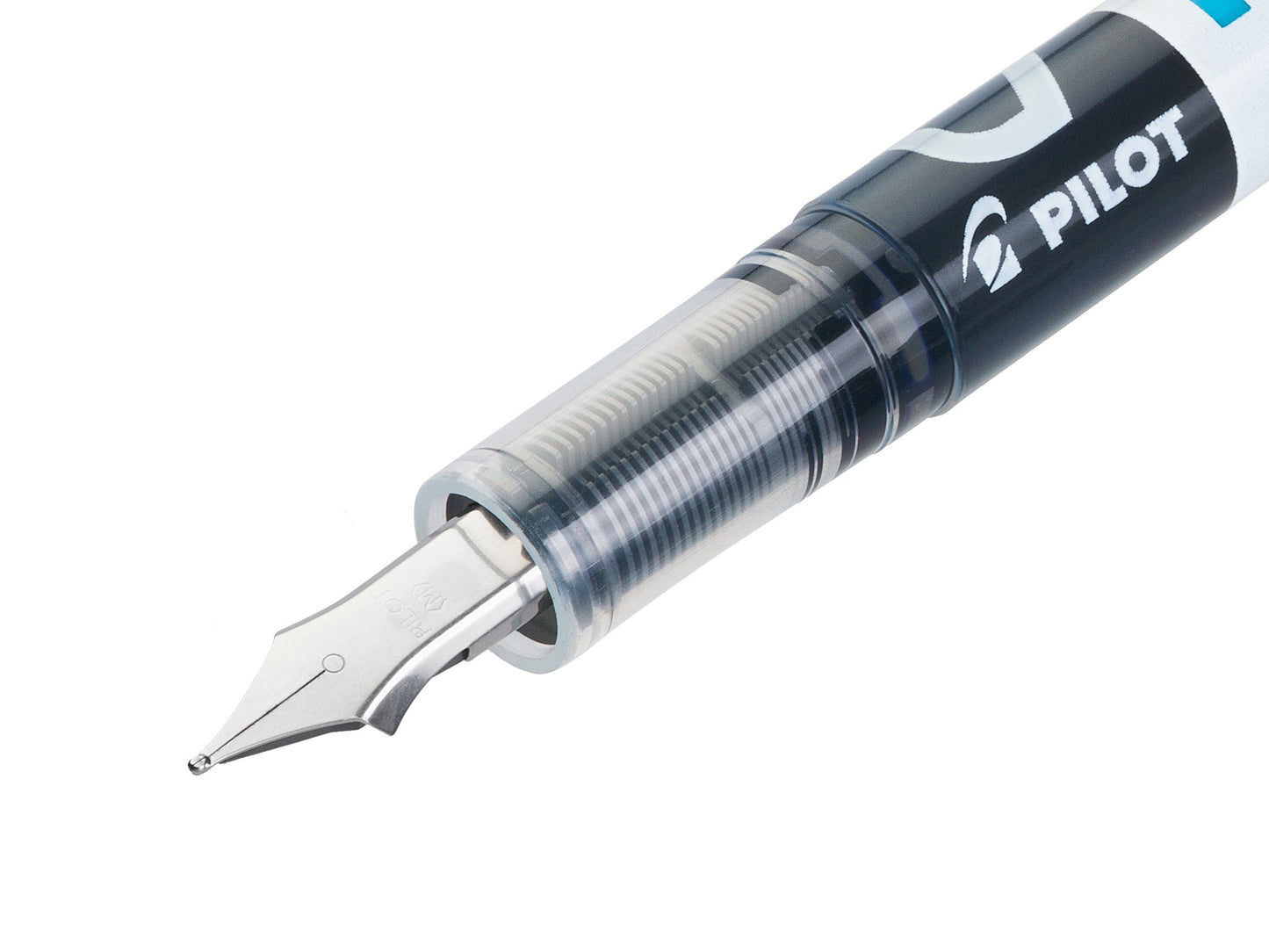 Pilot V-Pen Erasable Disposable Fountain Pen Black (Pack 12) - 631101201 - ONE CLICK SUPPLIES