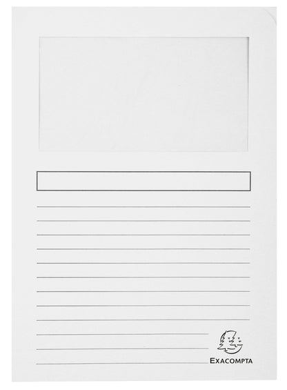 Forever Window Folder Manilla A4 120gsm Assorted (Pack 100) - 50100E - ONE CLICK SUPPLIES