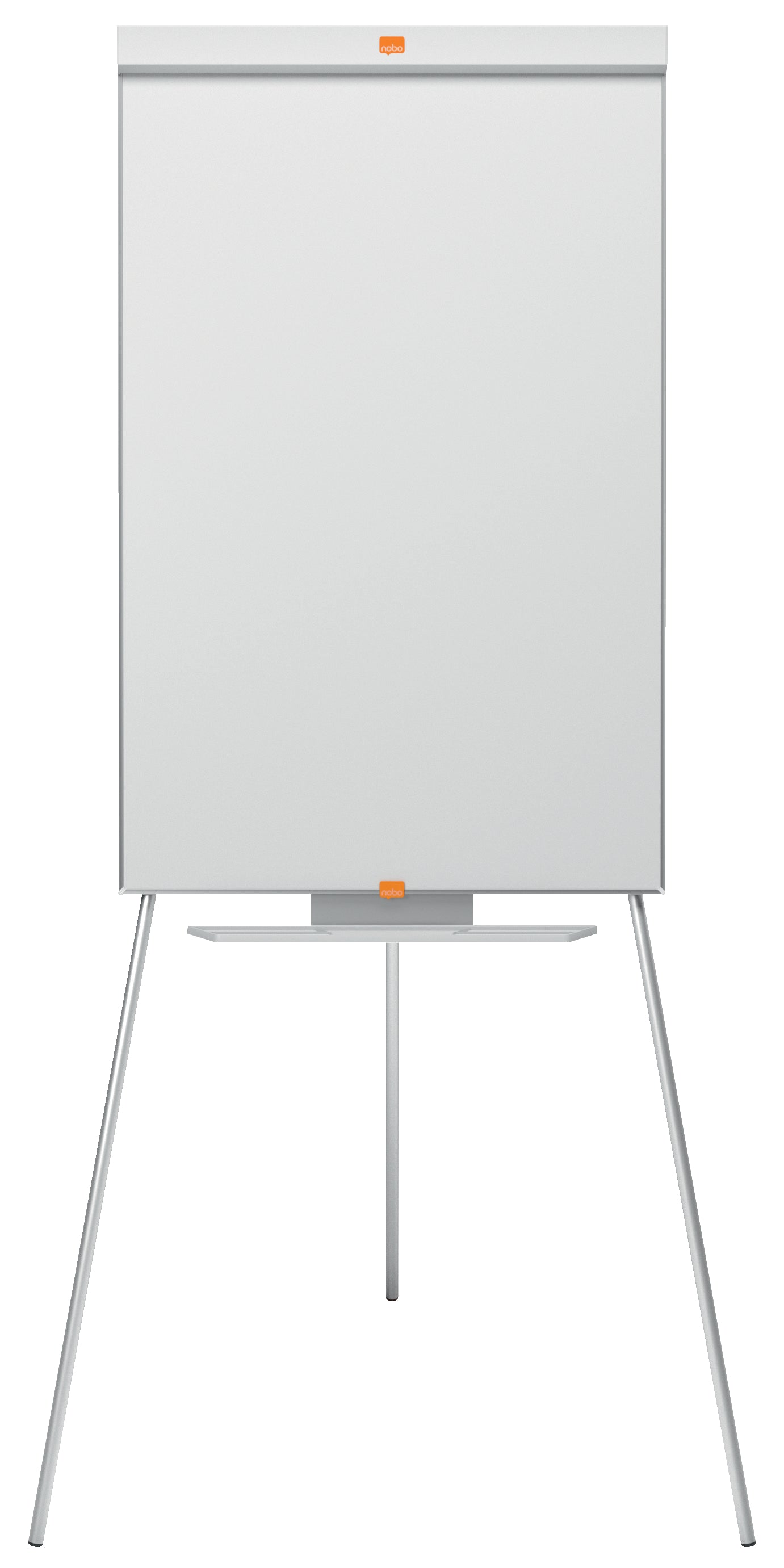 Nobo Classic Nano Clean Tripod Flipchart Easel Magnetic 680x680mm Silver 1901916 - ONE CLICK SUPPLIES