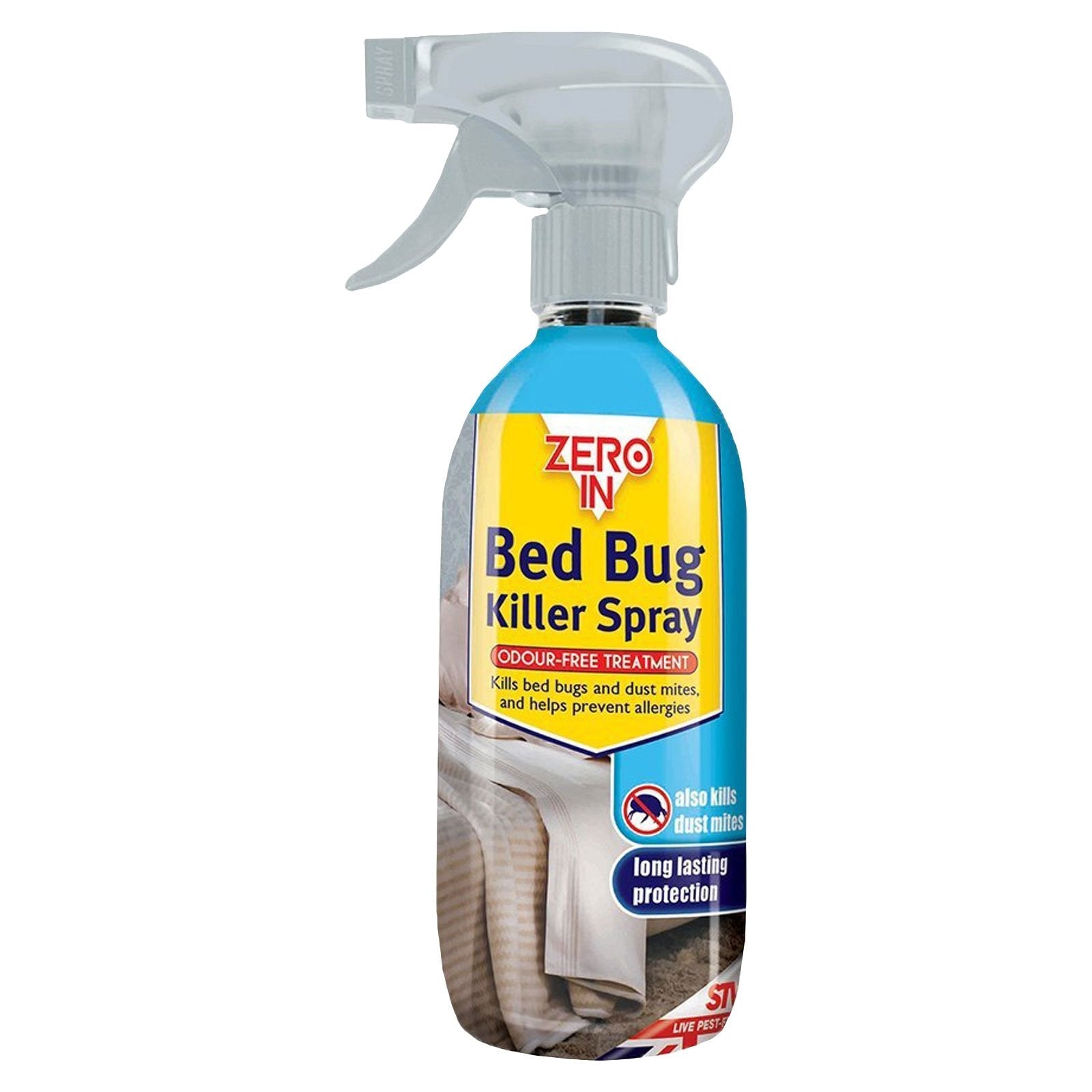 Zero In Bed Bug Killer Spray 500ml - ONE CLICK SUPPLIES