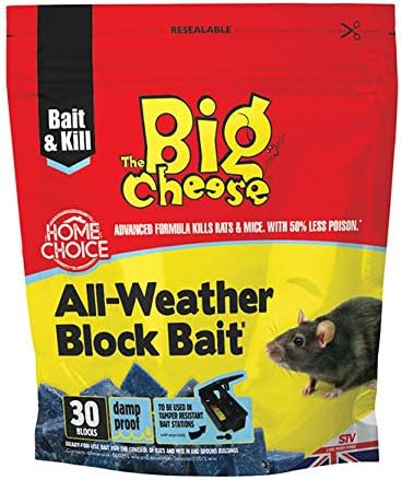 The Big Cheese Rat & Mouse Traps PLUS 90 Poison Blocks.