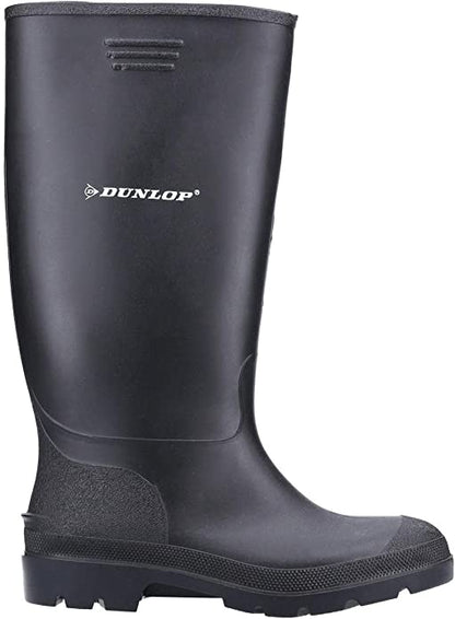 Dunlop FESTIVALS Standard Wellies in Black 100% Waterproof {Pricemastor Range} {All Sizes} - ONE CLICK SUPPLIES