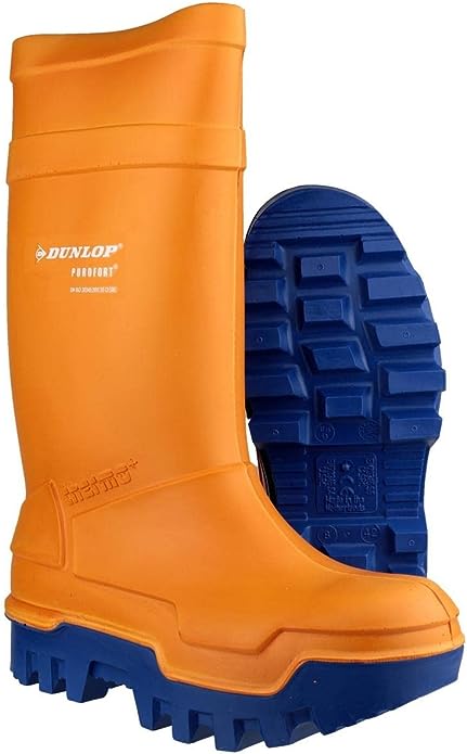 Dunlop Purofort Thermo Orange ALL SIZES Boots