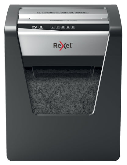 Rexel Momentum M510 Micro Cut Shredder 23 Litre 10 Sheet Black 2104575 - ONE CLICK SUPPLIES