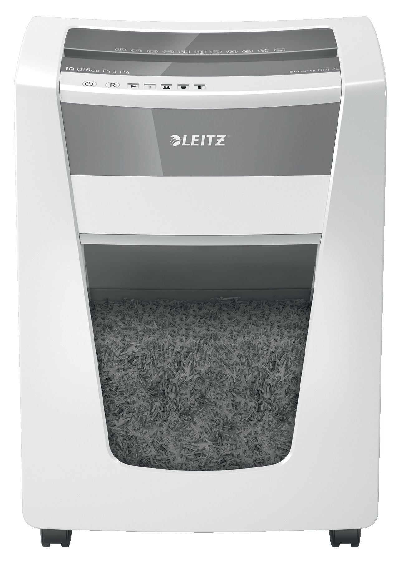 Leitz IQ Office Pro Cross Cut Shredder 30 Litre 22 Sheet White DS 80061000 - ONE CLICK SUPPLIES