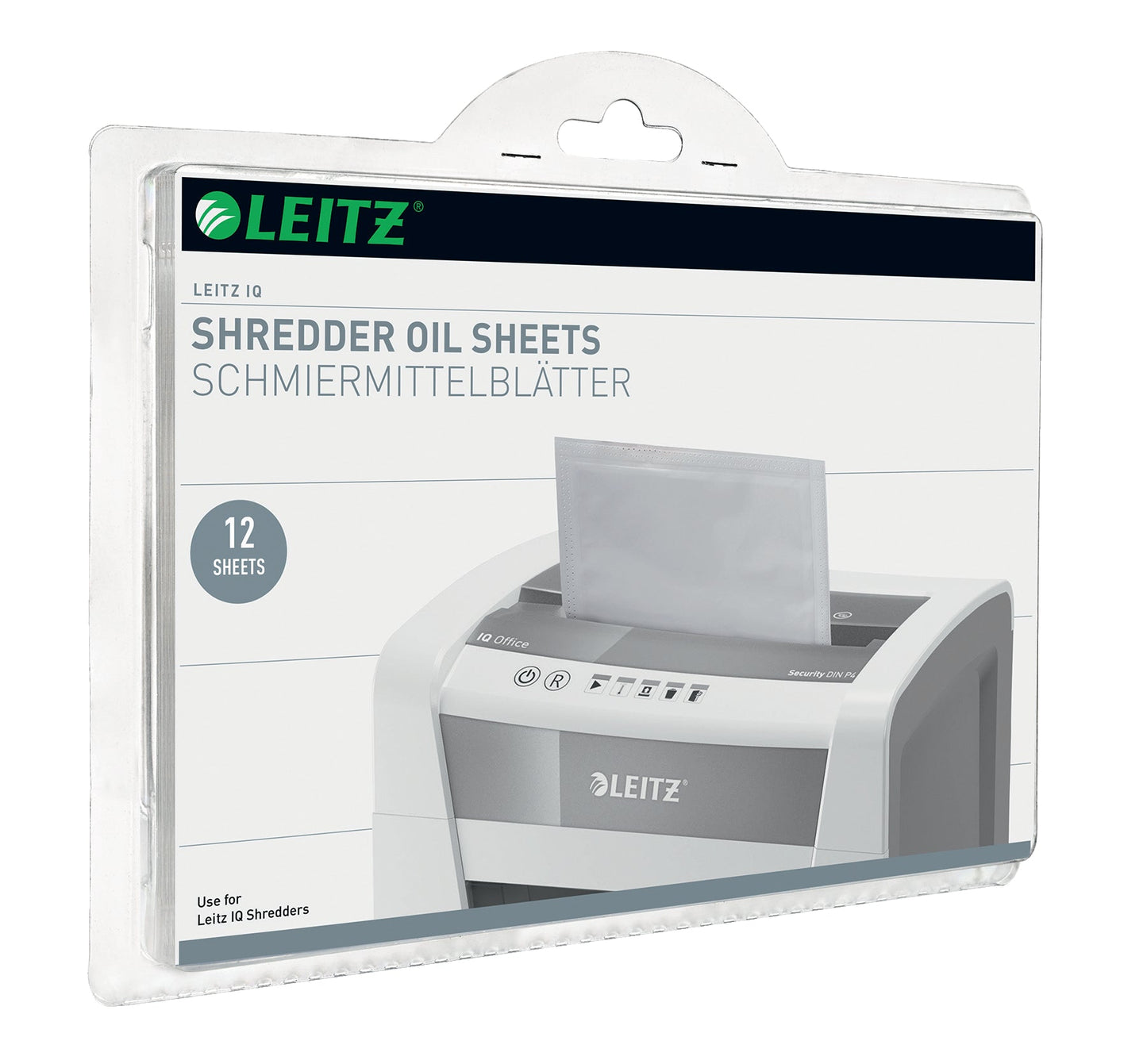 Leitz IQ Oil Sheets (Pack 12) 80070000 - ONE CLICK SUPPLIES