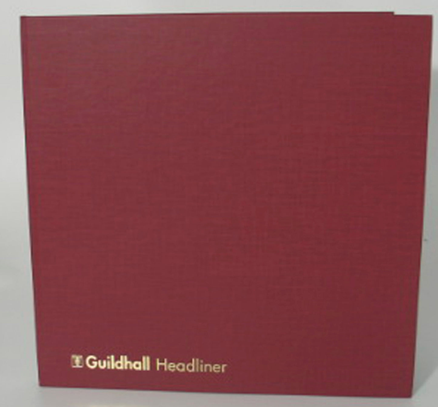 Guildhall Headliner Account Book Casebound 298x305mm 4 Debit 16 Credit 80 Pages Red 58/4-16Z - ONE CLICK SUPPLIES