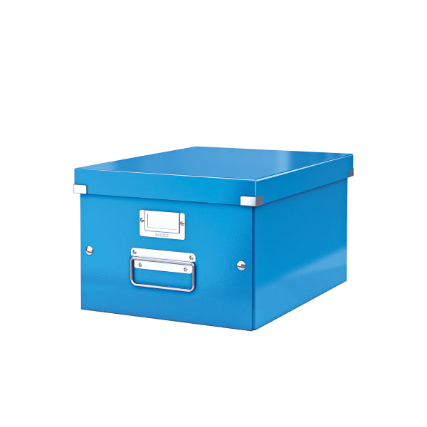 Leitz Click & Store Storage Box Medium Blue 60440036 - ONE CLICK SUPPLIES