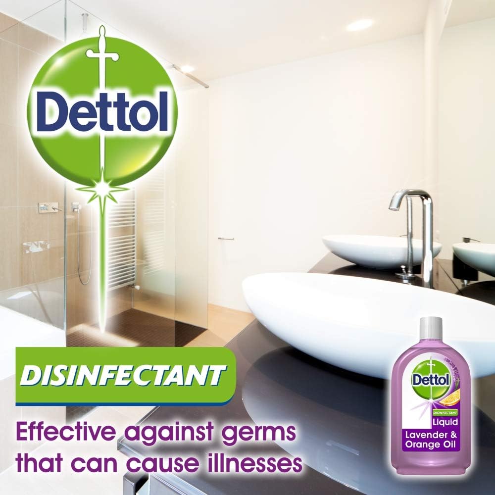 Dettol Disinfectant Liquid Lavender & Orange Oil 500ml