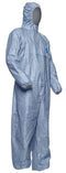 Tyvek 500 Xpert Blue Hooded Coverall (All Sizes) - ONE CLICK SUPPLIES