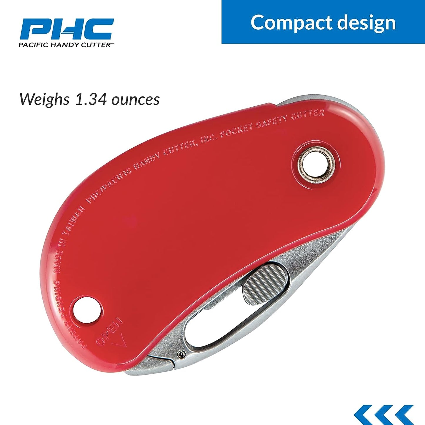 Pacific Handy Cutter PSC2-300 Pocket Safety Cutter, Cardboard, Tape , String etc..