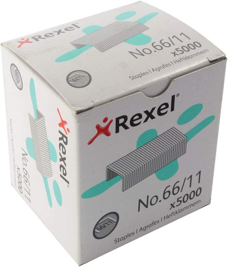 Rexel 66/11mm Staples (Pack 5000) 06070