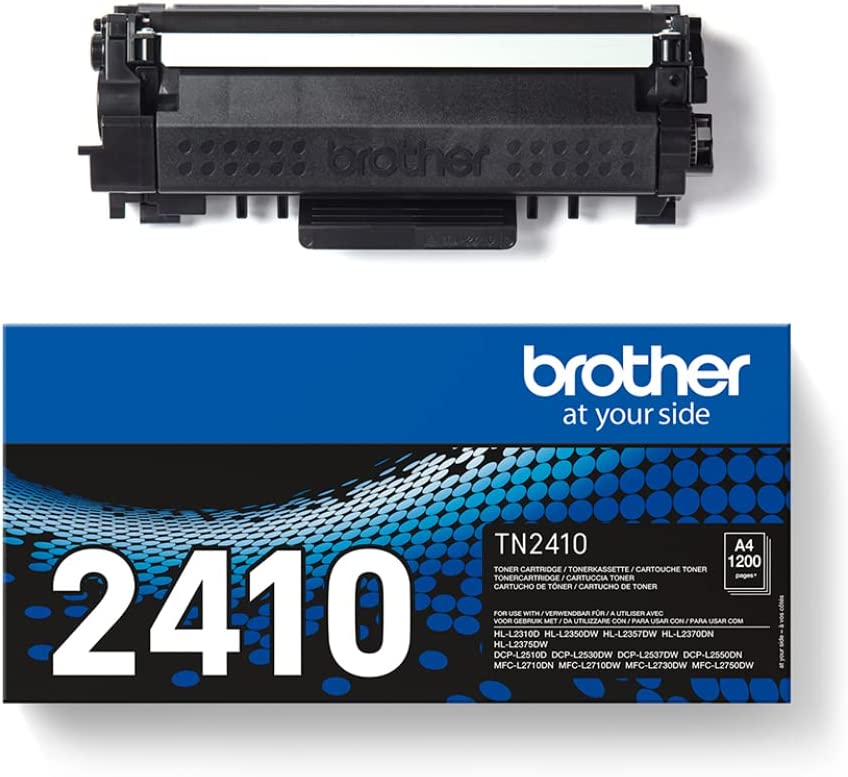 Brother TN-2410 (Yield: 1200 Pages) Black Toner Cartridge - ONE CLICK SUPPLIES